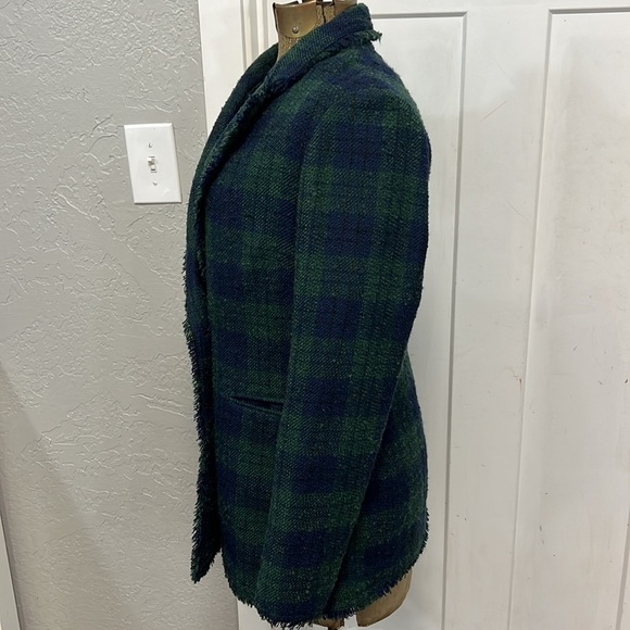 BANANA REPUBLIC PLAID BLAZER XS - Picture 8 of 16